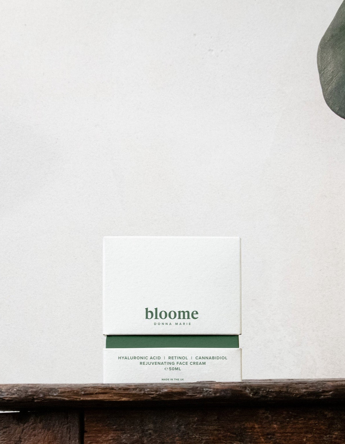 bloome lightweight face cream for reducing fine lines, boosting hydration, and strengthening the skin barrier. Add bloome by Donna Marie to your night time skincare routine for all natural and sustainable skincare. Bloome Rejuvenating Face Cream with hyaluronic acid, CBD, and collagen in an eco-friendly glass jar. Accelerated skin cell turnover, boost skin renewal and reduce fine lines. Collagen boost promotes firmness and youthful looking skin. 1000mg of CBD soothes irritation. Anti-inflammatory skin care.